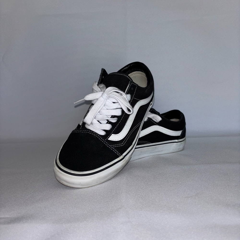 Vans Classic Black and White Low-Tops